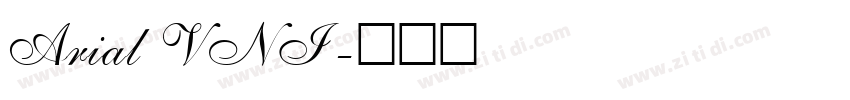 Arial VNI字体转换